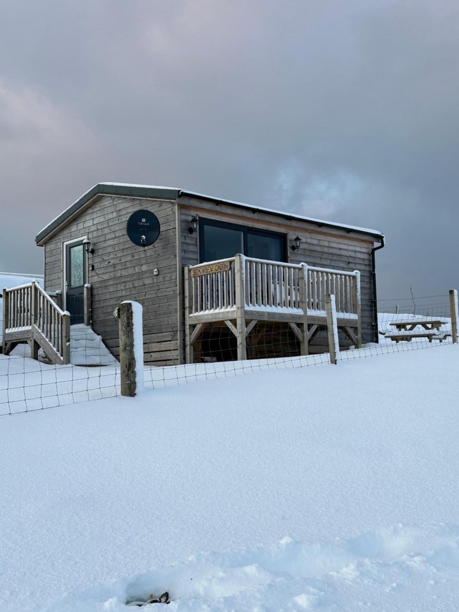 Sea View Cabin Clashnessie エクステリア 写真